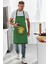 Yeşil Medusa Tasarımlı Mutfak Önlüğü, Şık ve Kullanışlı Mutfak Aksesuarı 1