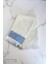 Iki Adet 30X50 cm Pamuklu El ve Yüz Havlusu Seti, Beyaz 2