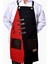 Kırmızı Önlük, Çok Amaçlı Kullanıma Uygun Şık ve Rahat Tasarım. 1