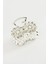 Sonsuzluk Taşlı Metal Mandal Toka 4,5 cm 1