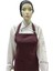 Bordo Aşçı Garson Mutfak Önlüğü, Şık ve Kullanışlı Mutfak Aksesuarı 2