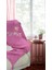 %100 Pamuk Müslin Koltuk Örtüsü Fuşya 120X220 - Fusya 5