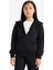 Kız Çocuk Basic Düz Kapüşonlu Fermuarlı Sweatshirt C8110A825AU 3