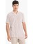 Regular Fit Polo Yaka Çizgili Kısa Kollu Tişört F1858AX25AU 3