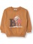 Ayıcık Baskılı Sweatshirt Erkek Bebek 1