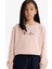 Kız Çocuk Relax Fit Bisiklet Yaka Baskılı Sweatshirt E8817A825AU 1