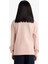Kız Çocuk Relax Fit Bisiklet Yaka Baskılı Sweatshirt E8817A825AU 6