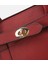 03CAH293400A780 KADIN Deri Bordo Kilit Detaylı Omuz Çantası 4