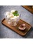 Doğal Akasya Ağacından Sunum Tabağı, Akasya Meze Tabağı, Akasya Peynir Sunum Tabağı, Akasya Salata Tabağı (25CM*14CM*1.5CM) 1
