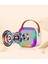 Karaoke Kablosuz Hoparlör Mikrofonlu Rgb Işıklı Bluetooth Speaker Tf Kart/usb Beyaz 3