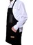 Şık ve Kullanışlı Siyah Çok Amaçlı Önlük, Her Ortamda Rahatlıkla Kullanılabilir. 1