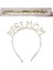 Mom To Be Kuşak ve Best Mom Metal Taç & Baby Shower Set & Pembe Altın Kuşak Altın Taç 1