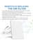 Cpap Hava Filtresi-Cpap Makineleri Için Ultra Ince Tek Kullanımlık Yedek Filtreler -20 Filtre (Yurt Dışından) 5