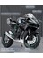 1/10 Kara Uçağı Ninja Taklit Yarış Motosiklet Alaşımlı Araba Modeli (Yurt Dışından) 2
