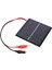 1W 5.5V Güneş Pili Epoksi Polikristal Güneş Paneli + Şarj Için Klip 3.7V Pil Sistemi Oyuncak LED Işık Çalışma 95*95MM (Yurt Dışından) 2