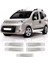 Fiat Fiorino Uyumlu 2007 ve Üzeri Krom Kapı Kolu 5 Kapı Paslanmaz Çelik 2