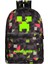 Ovozı 45CM Minecraft Öğrenci Okul Çantası Rahat Omuz Çantası (Yurt Dışından) 1