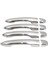 Renault Laguna 2 Uyumlu 2003-2008 Krom Kapı Kolu 4 Kapı Paslanmaz Çelik 5