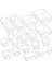 16 Pcs Şeffaf Plastik Çekmece Organizatör Seti, Kaymaz/çatlak Banyo Vanity Çekmece Organizatör Tepsileri Bölücüler (Yurt Dışından) 1