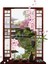 3D Pencere Sakura Şeftali Çiçeği Çiçek Sanat Duvar Sticker Çıkarılabilir Çıkartması Duvar (Yurt Dışından) 1