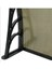 Kapı Üstü Pratik Sundurma 360 x 80 cm Siyah - Bronz 2
