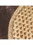 El Dokuma Dokuma Hasır El Yelpazesi Eski Yaz Doğal El Yelpazesi Çevre Dostu El Dokuma Yelpaze Dekoratif Yuvarlak Yelpaze (Yurt Dışından) 4