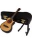 B-Ahşap Minyatür Gitar Standı ve Kılıfı Mini Müzik Aleti Minyatür Bebek Evi Modeli Ev Dekorasyonu (Yurt Dışından) 1