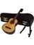 B-Ahşap Minyatür Gitar Standı ve Kılıfı Mini Müzik Aleti Minyatür Bebek Evi Modeli Ev Dekorasyonu (Yurt Dışından) 2