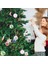 20 Adet Noel Doldurulabilir Süsler Topu Şeffaf Plastik Süsler Dıy El Sanatları Şeffaf Top Noel Partisi Için 3.15 Inç (Yurt Dışından) 5