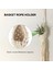 Boho Makrome Hava Tesisi Askı Tillandsia Asılı Sepet Halat Tutucu Çiçek Ev Dekor (13 Cm) (Yurt Dışından) 4