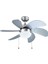 -KCF282-AVİZELİ Silver Tavan Tip Vantilatör 60W Ynsmr 1