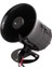 12 Volt 30 Watt 6 Melodili Horn Siren Hoparlör (5232) 1