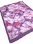 Soft Çiçek 0348 Eflatun Şal 3