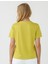 Açık Yeşil Bisiklet Yaka Kısa Kollu Örme Modal Tişört 5