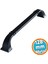 Mobilya Mutfak Dolabı Çekmece Dolap Kulpları Kapak Kulpu Kulbu Siyah 128 Mm-12.8 cm Metal Kulp 1