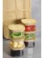 Kare Cam 6’lı Kahvaltılık Set – Bambu Kapaklı, Bambu Tepsili, Doğal Ahşap Sunum Tepsisiyle, Hava Geçirmez Vakumlu Kapaklı, Şık ve Sağlıklı Cam Kahvaltı Takımı (6 Lı Kare) 3