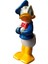 Vintage Donald Duck Orijinal Figür Oyuncak & 15 cm 1