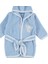 Pamuklu Çocuk Bornoz Unisex Yumuşak ve Su Emici Kumaş 2-3 Yaş 2