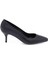 Lacivert Hakiki Deri Kadın Stiletto - K24S1AY67736-A31 2