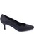 Lacivert Hakiki Deri Kadın Stiletto - K24S1AY67737-A31 2