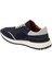 Lacivert Hakiki Süet Deri Erkek Sneaker - E24I1AY56709-D44 1
