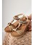 Jona Bej Tokalı Arkası Lastikli Dolgu Topuklu Kadın Sandalet 3