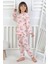 Cute Ananas Desenli Kız Çocuk Pijama Takımı 3