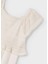 Kız Çocuk Kısa Kollu Tulum Krem 3874 5