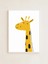 Sleepy Giraffe – Huzurlu Çocuk Posteri – 50X70 cm | Çerçevesiz 1