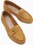 Hakiki Deri Solina Camel Mokasen Ayakkabı Rahat Günlük Loafer 1