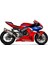 Akrapovıc S-H10R10-APLT Honda CBR1000RR-R Fıreblade / Sp (24-25) Racıng Lıne (Tıtanıum) Egzoz 3