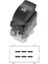 Cam Açma Düğmesi (Tekli - Beyaz - 6 Pin) Clıo Iı 1