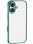 Iphone 16 Kılıf Razer Lensli Silikon - Turkuaz Arbkd 1