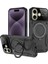 Iphone 16 Kılıf Joy Lens Standlı Kapak - Siyah Arbkd 1